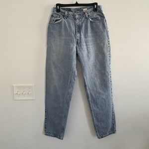 Vintage Levi's 550 HighWaist Jeans Women's Sz 28-10RelaxedFitTapered Lightwash